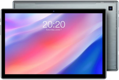 Планшет 10.1" Full HD Teclast P20HD 4/64 ГБ 4G 2-Sim 8 ядер Android 10 6000 mAh Серый
