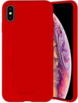 Панель Mercury Silicone для Samsung Galaxy A04s Red (8809887885333)