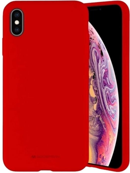 Etui Mercury Silicone do Samsung Galaxy A20s Red (8809685003533)