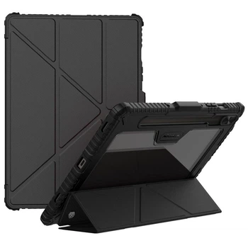 Чехол книжка Nillkin Bumper Pro Multi-angle Leather Case для Samsung Galaxy Tab S9 Plus / S10 Plus 12.4'' Black
