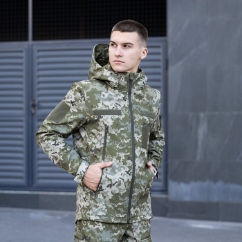 Куртка Pobedov Motive піксель військова XL