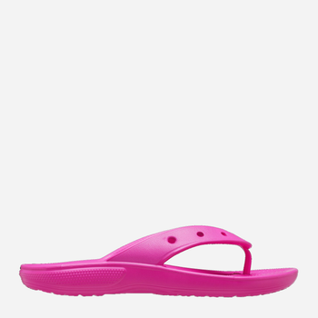 Klapki japonki damskie Crocs Classic Crocs Flip CR207713-JUIC 37-38 (M5/W7) 23 cm Różowe (196265223268)