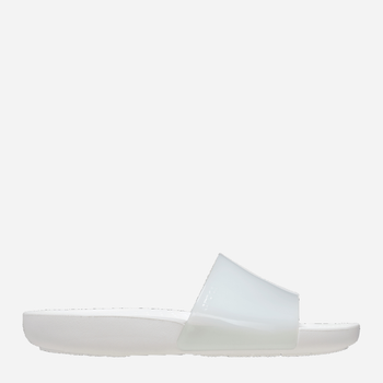 Жіночі шльопанці Crocs Splash Shine Slide CR208538-WHI 41-42 (W10) 26 см Білі (196265286263)