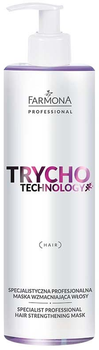 Maska wzmacniająca włosy Farmona Professional Trycho Technology specjalistyczna 250 ml (5900117009291)