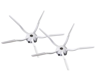 Боковые щетки для робота-пылесоса Xiaomi / RoboRock E4 / S4 / S5 / S5 MAX / S6 / S6 PURE / S6 MAXV / S7 / S7MaxV / Q7 / Q7 Max / 2 шт White