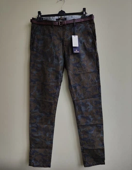 ​Мужские брюки штаны Stuart Slim Fit Stretch Scotch & Soda Amsterdam Couture 32/34 Military