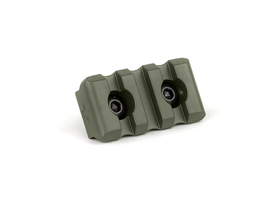 Планка Пикатинни КРУК CRC 9012 ODGreen на 3 слота с креплением M-Lok