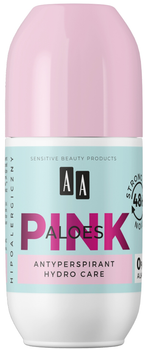 Antyperspirant AA Aloes Pink roll-on 50 ml (5900116093024)