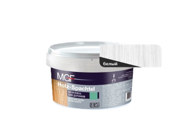 Шпатлевка по дереву MGF Holz-Spachtel M50 белая 0,9кг