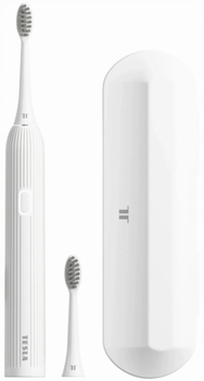 Elektryczna szczoteczka do zębów Tesla Smart Toothbrush Sonic TS200 Deluxe White (TSL-PC-TSD200W)