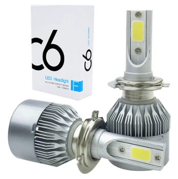 Светодиодные Автомобильные Лампы Комплект C6 LED Headlight H4 (SH771247)