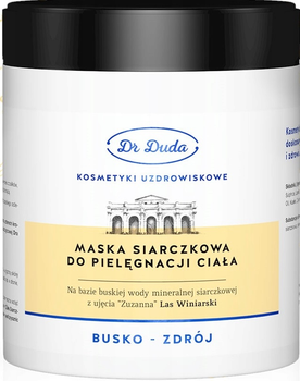 Сульфидная маска для ухода за телом Dr. Duda 500 г (5902814100059)
