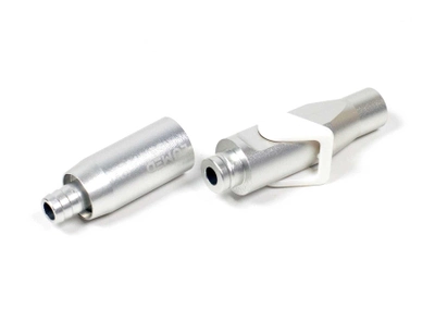 Накінечник слинотяга метал з краном на шланг 6,0 мм для стоматологічної установки LUMED SERVICE LU-000722