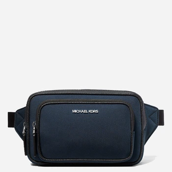 Сумка бананка на пояс мужская Michael Kors 428991911 Синяя (1159794463)