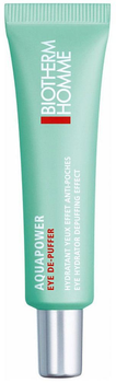 Krem pod oczy Biotherm Aquapower Homme Eye Hydrator Depuffing Effect przeciw opuchnięciom 15 ml (3614271426024)