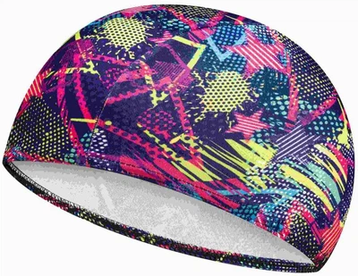 Шапочка для плавания Aqua Speed Polyester Kid 9779 р. S (244-03) Violet/Multi детская