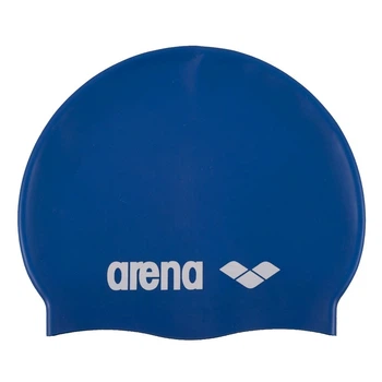 Шапка для плавания Arena CLASSIC SILICONE JR синий Дит OSFM