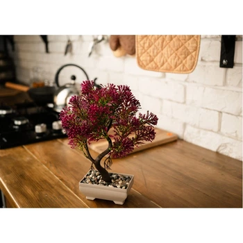 Штучна квітка в горщику Decoramo, 18*24см, (DC-42) (65696-1)