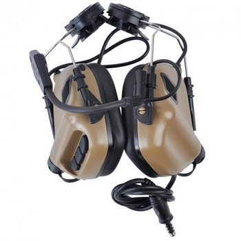 Активні захисні навушники Earmor M31H (CB) Coyote Brown (EM-M31H-Mod3-CB)