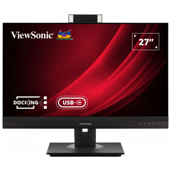 Монитор 27" ЖК ViewSonic VG2756V-2K IPS/2560х1440 безрамочный/поворотный экран Черный