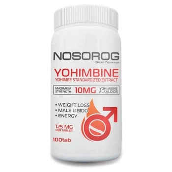 Йохімбін Nosorog Yohimbine 100 таблеток