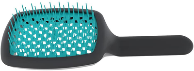 Гребінець Janeke CurvyM Extreme Volume Brush для моделювання волосся Чорно-синій (8006060642367)