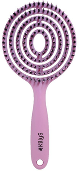 Szczotka KillyS Ovalo Flexi Hair Brush owalna do włosów Pudrowy Róż (3031445004404)