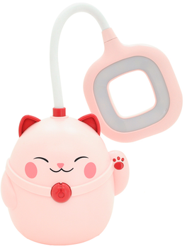 Настільна лампа Chao Sheng PINK CAT з органайзером СS-290-3
