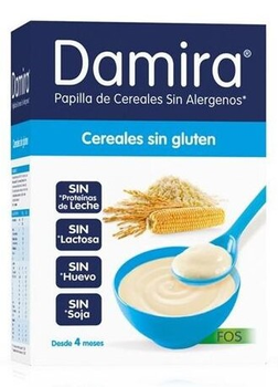 Kaszka bezglutenowa dla dzieci Damira Cereales Sin Gluten Fos 600 g (8470001690654)