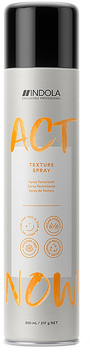 Spray teksturyzujący Indola Act Now Texture Spray 300 ml (4045787575668)
