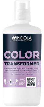 Środek do przekształcania farby trwałej w farbę półtrwałą Indola Color Transformer 750 ml (4045787716092)