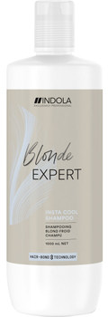Шампунь Indola Blonde Expert Care Insta Cool для Нейтралізації та догляду за Світлим волоссям 1 л (4045787827545)
