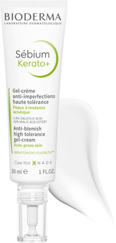 Крем-гель для обличчя Bioderma Sebium Kerato+ Gel-Cream 30 мл (3701129805367)