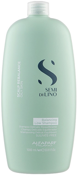 Шампунь для волосся проти лупи Alfaparf Semi Di Lino Scalp Rebalance Purifying Low Shampoo 1000 мл (8022297095905)