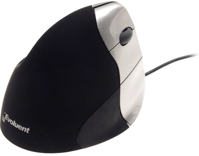 Mysz Evoluent VerticalMouse 3 Ergonomic USB Black/Silver (VM3R2-RSB)