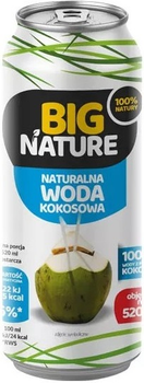 Напій соковмісний Big Nature Кокосова вода натуральна 520 мл (5903293144008)