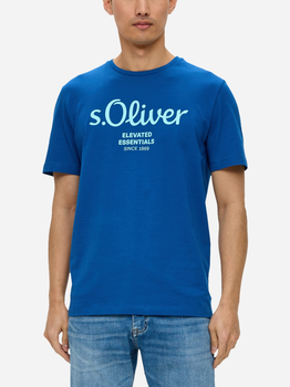 Koszulka męska s.Oliver 10.3.11.12.130.2139909-56D1 XL Niebieska (4099974204046)