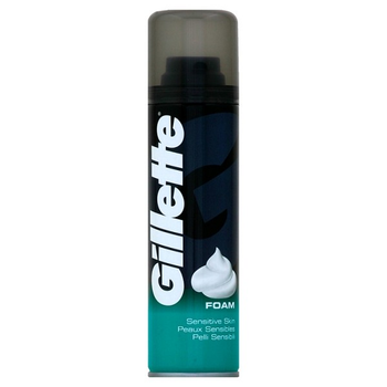 Пінка для гоління Gillette Sensitive Skin 200 мл (7702018980932)