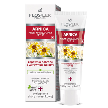 Krem Floslek Arnica nawilżający do skóry naczynkowej SPF15 50 ml (5905043003931)