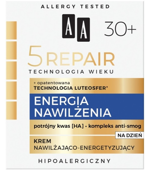 Крем AA Technologia Wieku 5Repair 30+ Енергія зволоження денний 50 мл (5900116043852)