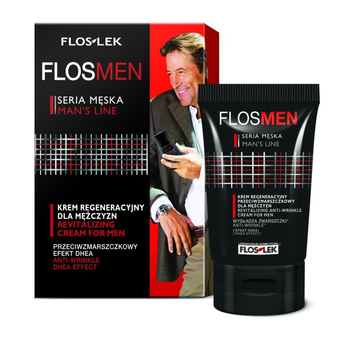 Krem regeneracyjny Floslek Flosmen przeciwzmarszczkowy dla mężczyzn 50 ml (5905043002361)
