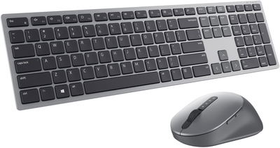 Комплект бездротовий Dell Premier Multi-Device KM7321W RF Wireless + Bluetooth Grey, Titan (KM7321WGY-GER)