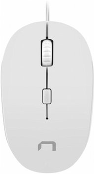 Mysz Natec Sparrow USB Biała (NMY-1188)