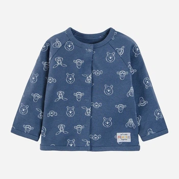 Детская распашонка для новорожденных Cool Club LNB2402355 56 см Navy Blue (5903977151957)