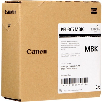 Картридж Canon PFI-307 Black (4549292021189)