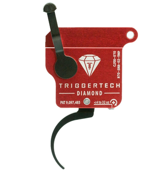 УСМ TriggerTech Diamond Pro Curved для Remington 700. Регулируемый одноступенчатый