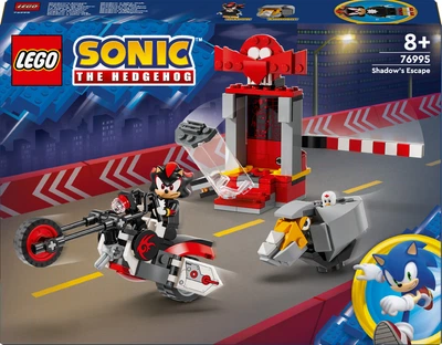 Конструктор LEGO Їжак Шедоу. Втеча 196 деталей (76995)
