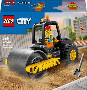Конструктор LEGO City Строительный паровой каток 78 деталей (60401)