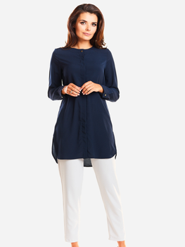 Блузка жіноча Awama A236 XL Темно-синя (5902360524613)