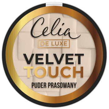 Пудра пресована Celia De Luxe Velvet Touch 101 Transparent Beige 9 г (5900525065148)
